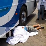 Trágica muerte de anciano tras ser impactado por bus en El Mayoreo, Managua Trágica muerte de un anciano en sector del Mayoreo, Managua