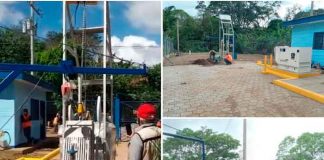 ENACAL ejecuta proyecto de saneamiento en Niquinohomo