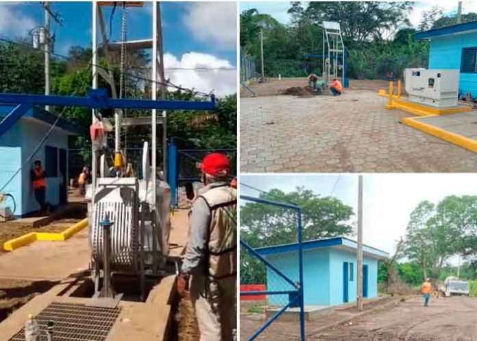 ENACAL ejecuta proyecto de saneamiento en Niquinohomo