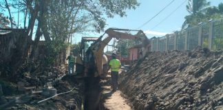 ENACAL ejecuta el proyecto de saneamiento en Nandaime