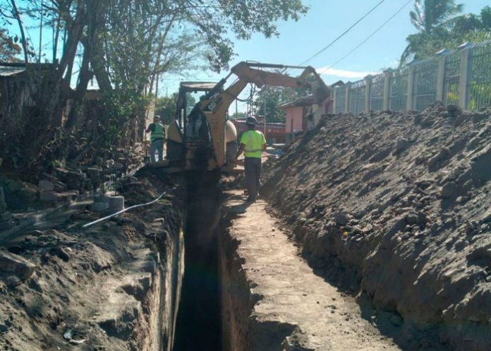 ENACAL ejecuta el proyecto de saneamiento en Nandaime