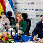 Presentan calendario de actividades en la educación superior de Nicaragua Conferencia de prensa del CNU Nicaragua