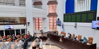 Sesión parlamentaria de la Asamblea Nacional de Nicaragua