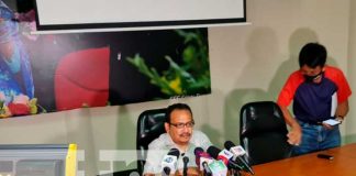 Conferencia de prensa del INETER Nicaragua