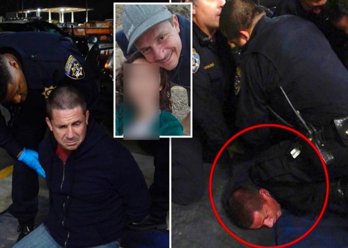 no-puedo-respirar- Revelan video de hombre latino que muere retenido por policía en California