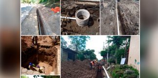 ENACAL ejecuta obras de Saneamiento en San Juan de Oriente
