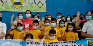 Olimpiadas Hospitalarias con niños y jóvenes en Managua