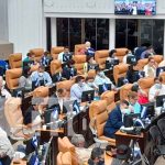 Sesión en la Asamblea Nacional de Nicaragua