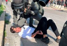 Brutal ataque de fuerzas israelíes a palestinos en Ciudad Vieja de al-Quds