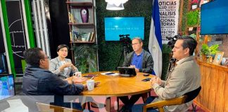 Estudio TN8 expone el tema del Día Nacional del Periodismo en Nicaragua