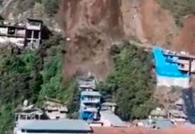 ¡Tragedia! Deslizamiento de Tierra sepulta decenas de viviendas en Perú ¡Tragedia! Deslizamiento de Tierra sepulta decenas de viviendas en Perú