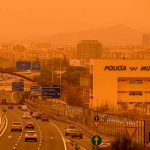Nube de polvo del Sahara "se tragó" varias ciudades de España