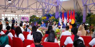 Daniel Ortega, en acto del 42 aniversario de la Cruzada Nacional de Alfabetización / TN8