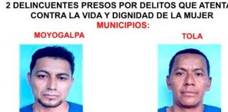 Personas presos por cometer delitos en Rivas