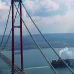 Turquía inaugura puente colgante entre Asia y Europa, el más largo del mundo Turquía inaugura puente colgante entre Asia y Europa, el más largo del mundo