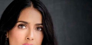 Salma Hayek con sexy look conquista alfombra roja de los premios BAFTA