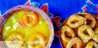 Sopa de rosquillas para el inicio de Cuaresma en Masaya