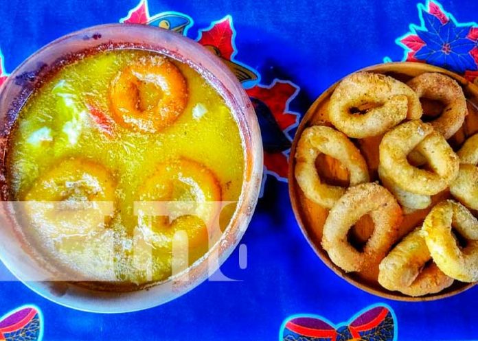 Sopa de rosquillas para el inicio de Cuaresma en Masaya