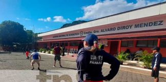 Tarde deportiva con nuevos bomberos en Managua