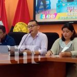 Dan a conocer temas de las teleclases para este fin de semana en Nicaragua Conferencia sobre las teleclases en Nicaragua