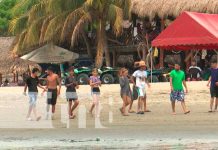Empresa Privada: Nicaragua con 1 millón de turistas en Semana Santa Ambiente en las playas de Nicaragua