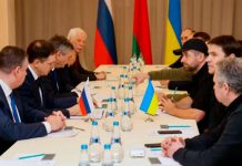 Inician la tercera ronda de negociaciones entre Rusia y Ucrania