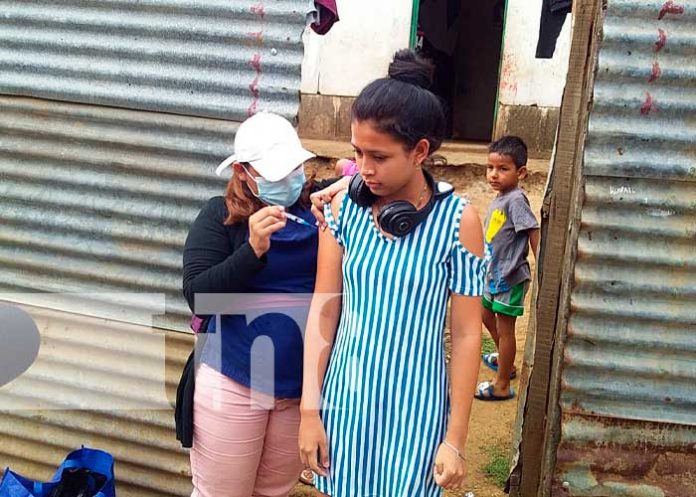 Jornada de vacunación en Managua, Nicaragua