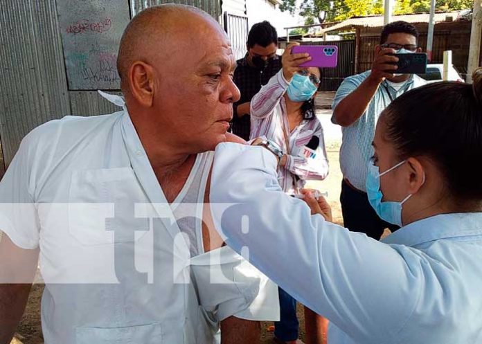 Jornada de vacunación en Managua
