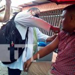 Familias del barrio Cuba en el Distrito II de Managua se vacunan contra el COVID-19 Jornada de vacunación en barrios de Managua