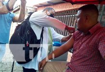 Familias del barrio Cuba en el Distrito II de Managua se vacunan contra el COVID-19 Jornada de vacunación en barrios de Managua