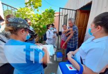 Inicia nuevo esquema de vacunación: Familias protegidas contra el COVID-19 Vacunación contra el COVID-19 en barrios de Managua
