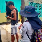 Nuevo esquema de vacunación es aplicado en barrio San Judas, Managua Jornada de vacunación en barrios de Managua