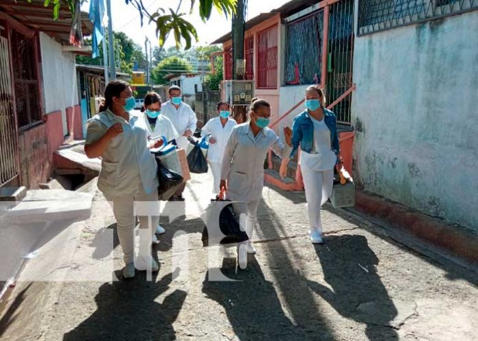 Jornada de vacunación en Managua