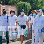 Jornada de vacunación en barrios de Managua