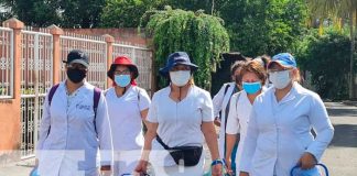 Jornada de vacunación en barrios de Managua