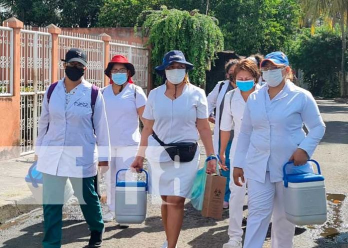 vacunacion-managua-12 Jornada de vacunación en barrios de Managua