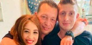 Captan al papá de “Benito” amenazando con un arma a otro hombre