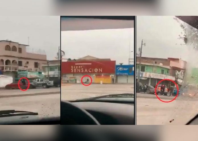 ¡A sangre fría! Arman balacera en frontera de México y Estados Unidos