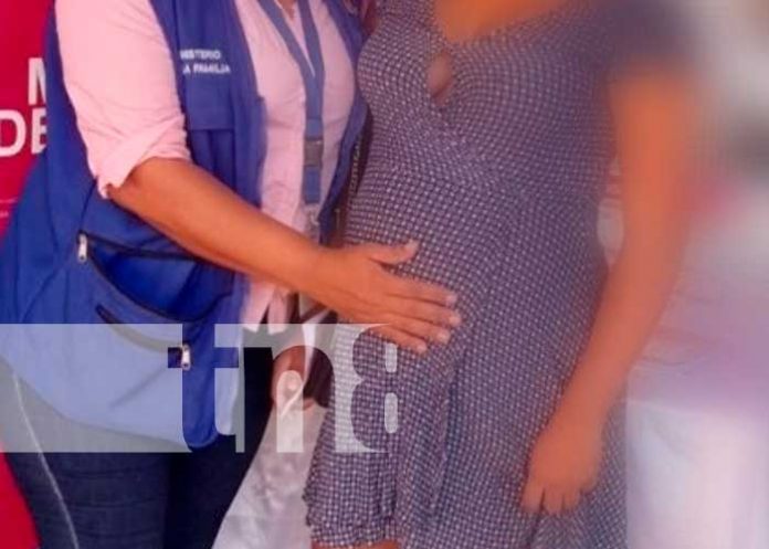 Ministerio de la Familia en Bilwi entrega 79 paquetes alimenticio a madres