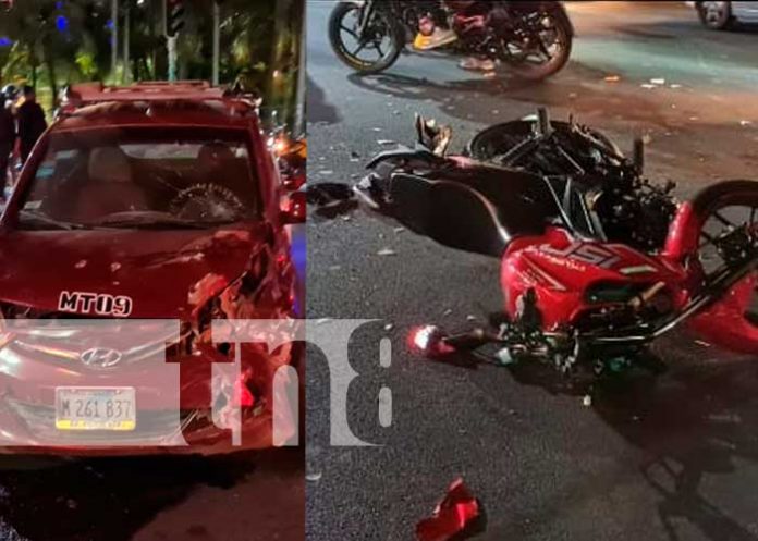 Managua: Joven muere por accidente de tránsito en las cercanías de Metrocentro