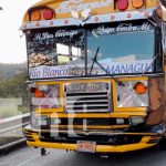 Encontronazo entre camión y bus en Carretera Matiguás-Río Blanco Fuerte encontronazo entre camión y bus en Carretera Matiguas-Río Blanco