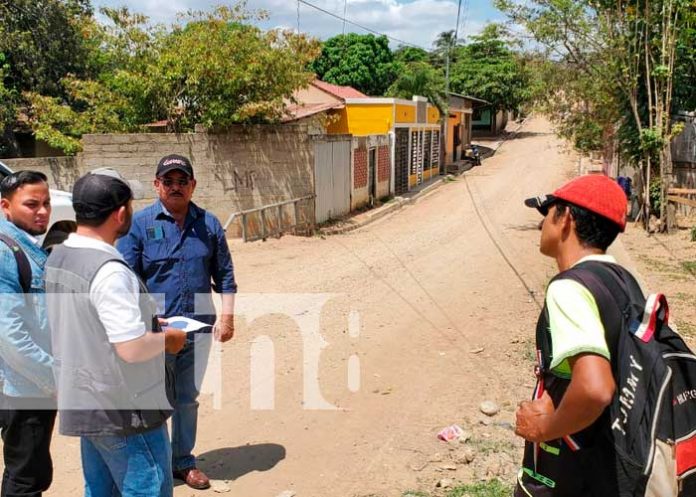 1 Inicia proyecto de adoquinado de calles en barrio Nora Astorga, Ocotal