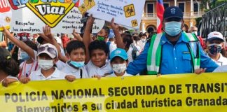 Inician campaña de prevención de accidentes de tránsito en Granada