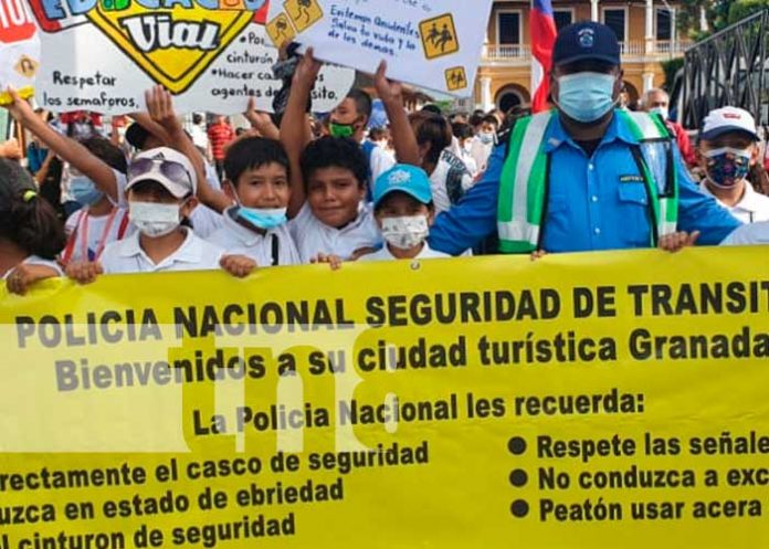 Inician campaña de prevención de accidentes de tránsito en Granada