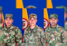 Tres militares muertos en ataque con explosivos en Colombia Tres militares muertos de Colombia