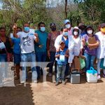 Jornada de inmunización contra la Covid-19 en comunidad el Edén, Ticuantepe Jornada de vacunación en comunidad el Edén, Ticuantepe