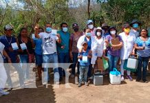 Jornada de vacunación en comunidad el Edén, Ticuantepe