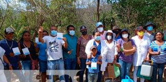 Jornada de vacunación en comunidad el Edén, Ticuantepe