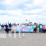 Nagarote trabaja en mantener sus playas limpias en el departamento de León Nagarote trabaja en mantener sus playas limpias en el departamento de León