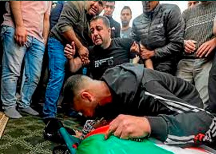 Un abogado muerto y un ciudadano de Palestina por ejercito israelí